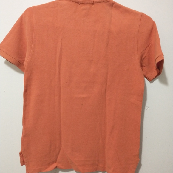 Big Pony Cotton Mesh Polo,Sailing Orange - Picture 2 of 3